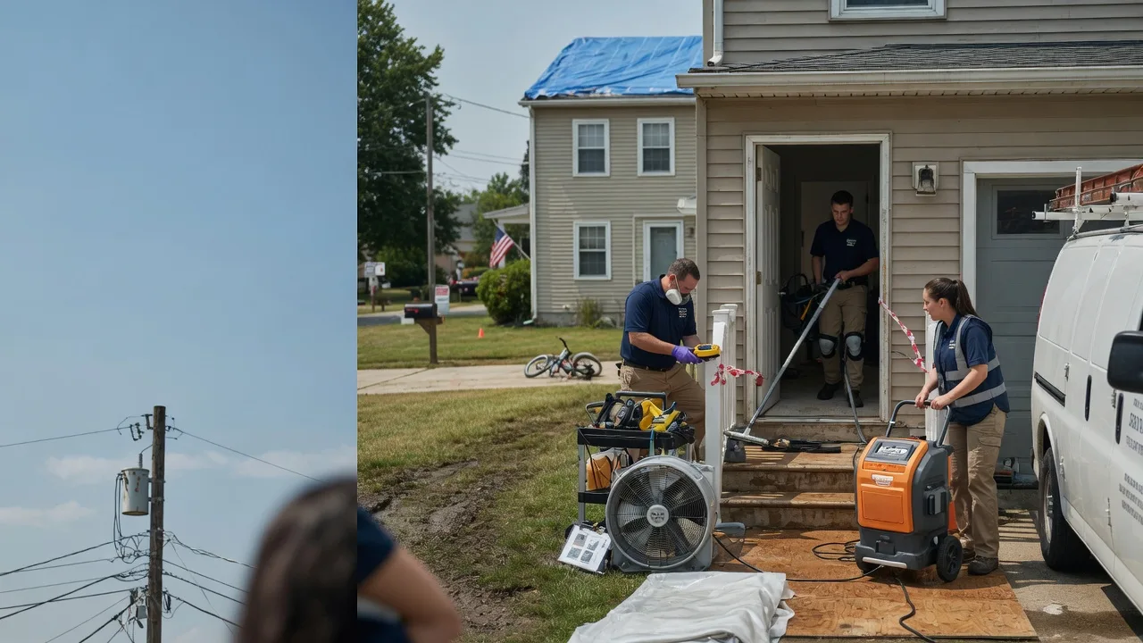 Water Damage Repair in Salix, PA near me